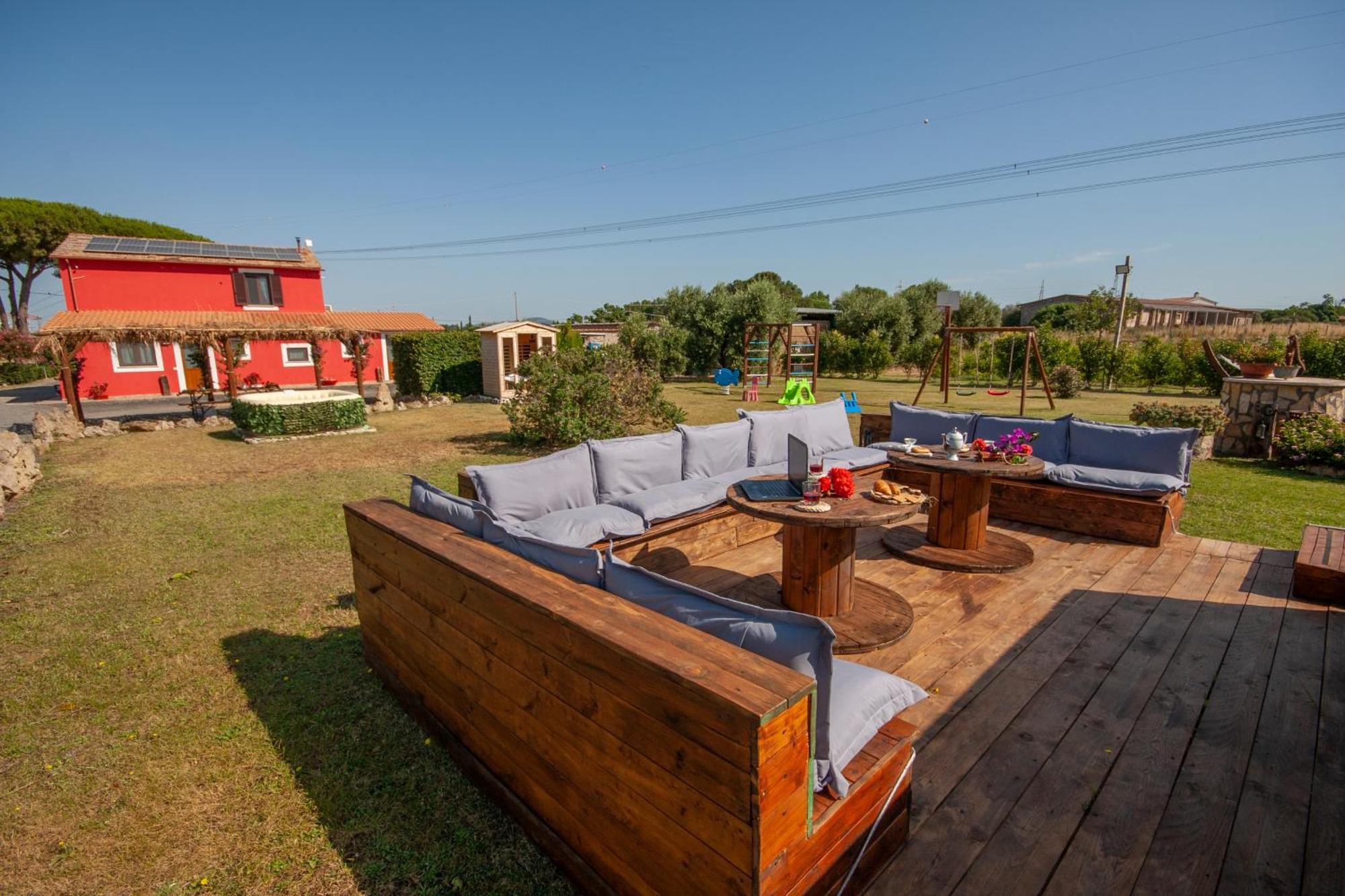 Agriturismo L'Istrice Di Gio モンタルト・ディ・カストロ エクステリア 写真